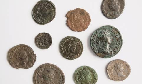 Rimski novac, 2.- 4. st. (Muzej Prigorja, Arheološka zbirka)