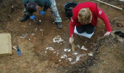Arheološka istraživanja 2009. godine, na položaju 1