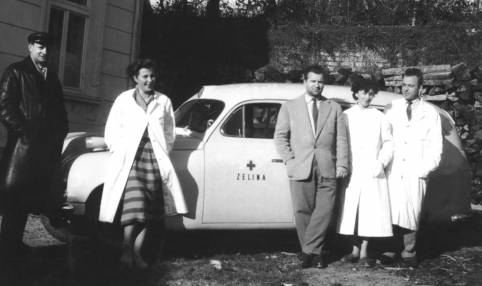 Liječnička ekipa Doma zdravlja 1962. godine