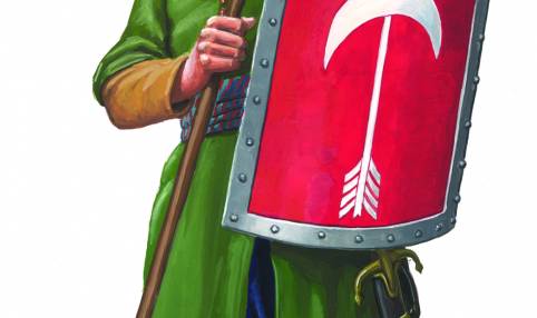Turski pješak, 16. st. (crtež: Velimir Vukšić)
